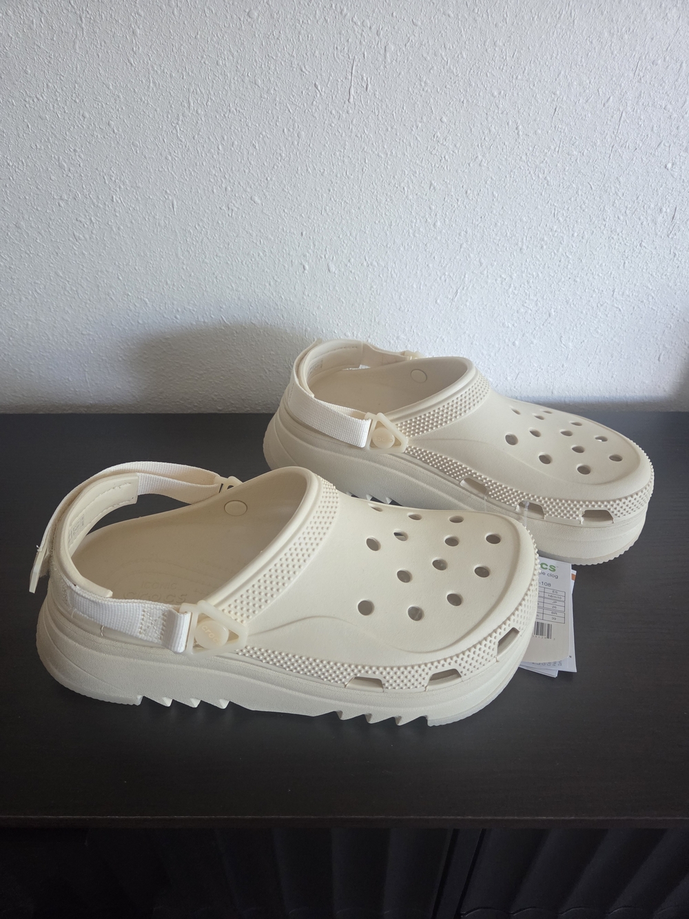 Crocs Hiker Xscape Clogs Bone Sandals Womens 10 Mens 8 New With Tags